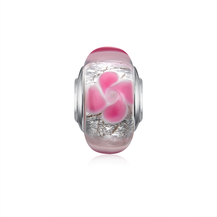 Срібна намистина-шарм. Артикул HGS-819-P/12/4652