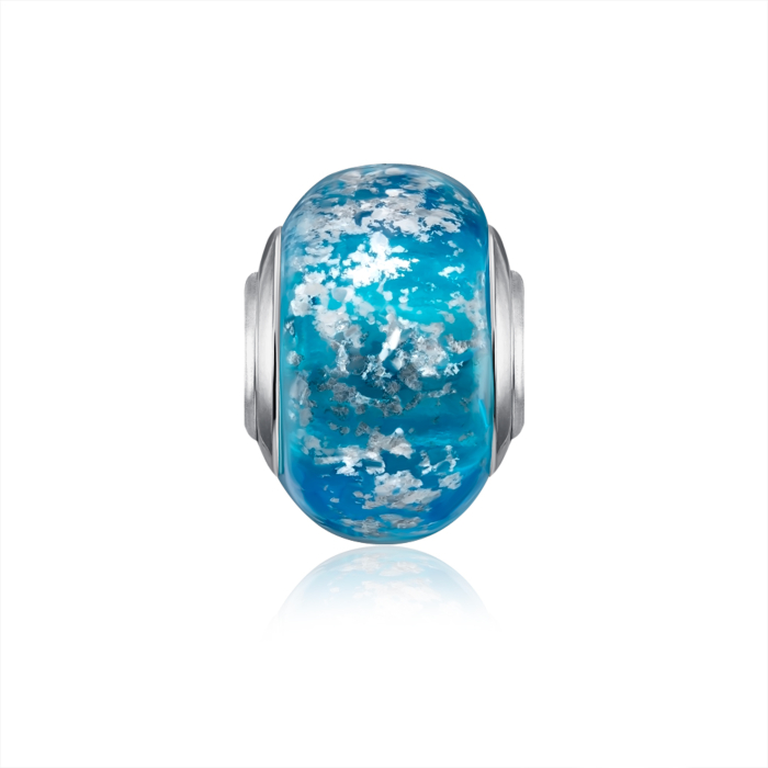 Срібна підвіска-шарм. Артикул HGS-843-P/12/4648