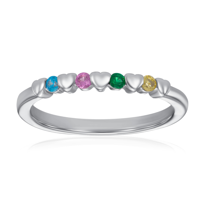 Серебряное кольцо с фианитами. Артикул HJR-492-7-S-R/12/21209