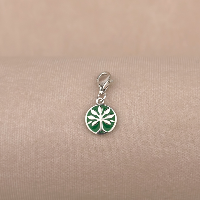 Срібна підвіска з емаллю GP01693A-P/12/410