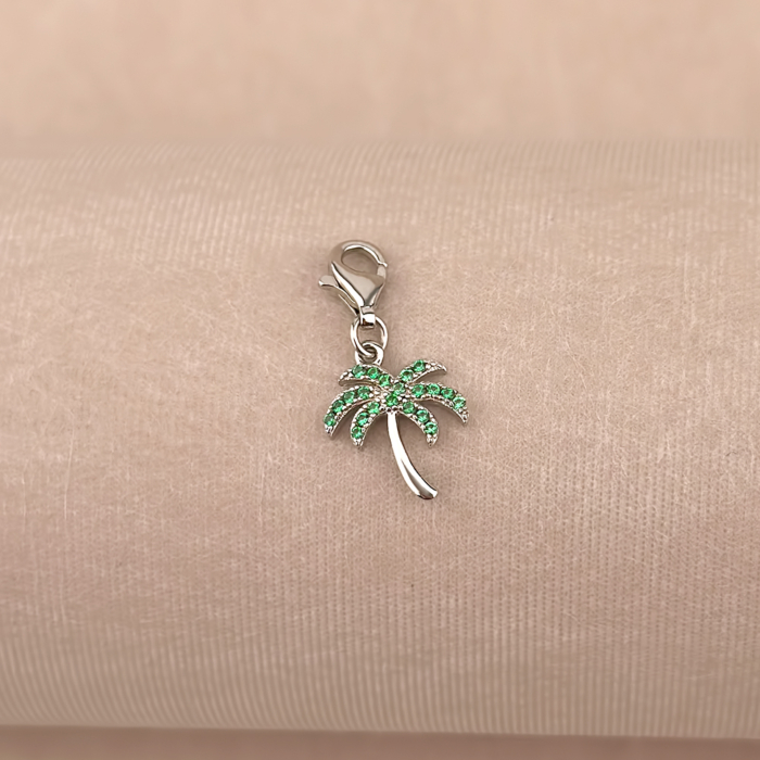 Срібна підвіска з фіанітами GP01723A-P/12/10