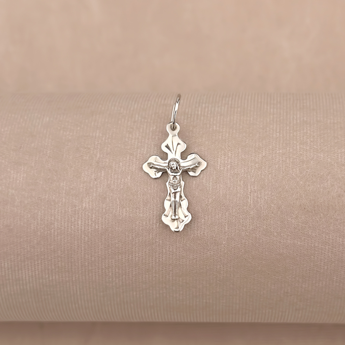 Срібний хрестик 311101-Р