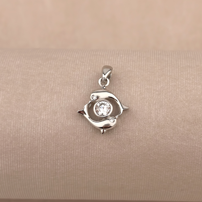 Срібна підвіска EP00215-P/12/1