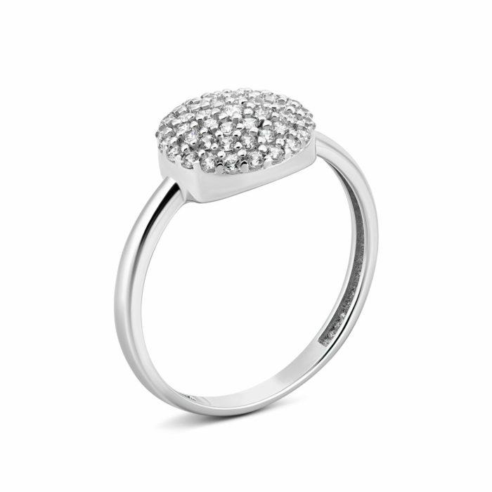 Золотое кольцо с фианитами. Артикул UG5IMS143б