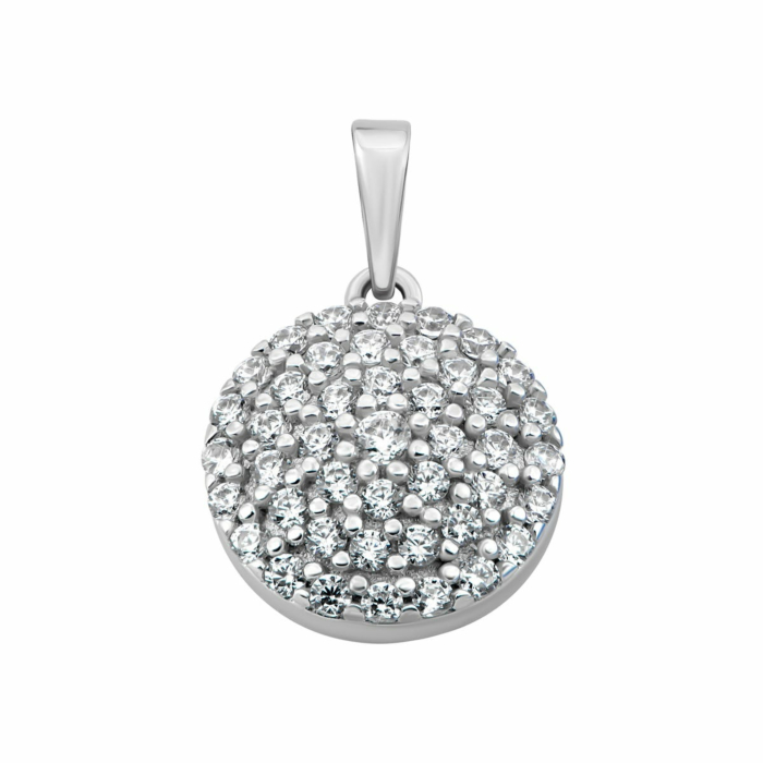 Золота підвіска з фіанітами. Артикул UG5IMS143п