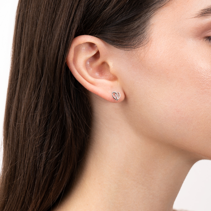 Срібні сережки. Артикул JB01386-E/12