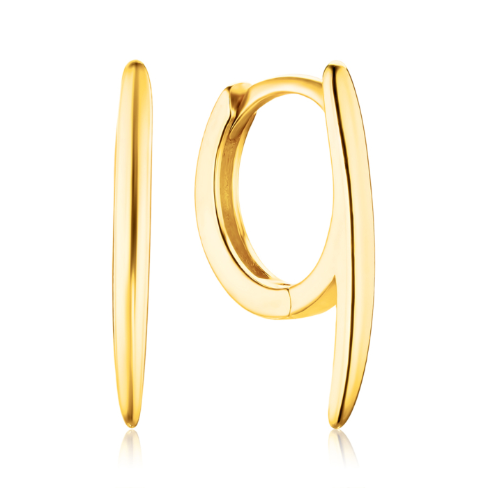 Срібні позолочені сережки JB01541-E/20