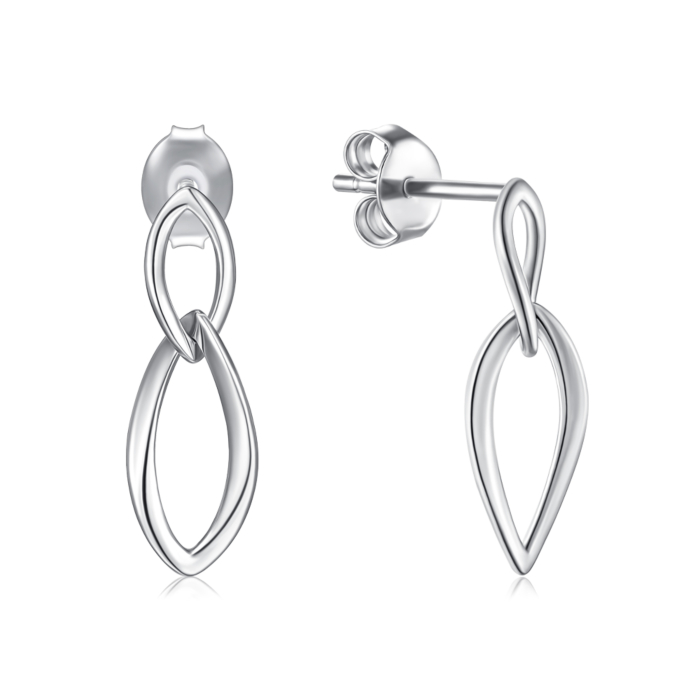 Серебряные серьги. Артикул JB02834-E/12
