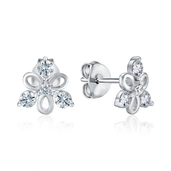 Срібні сережки. Артикул JB03486-E/12/1