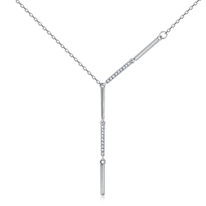 Срібне кольє. Артикул JC00639-K/12/1