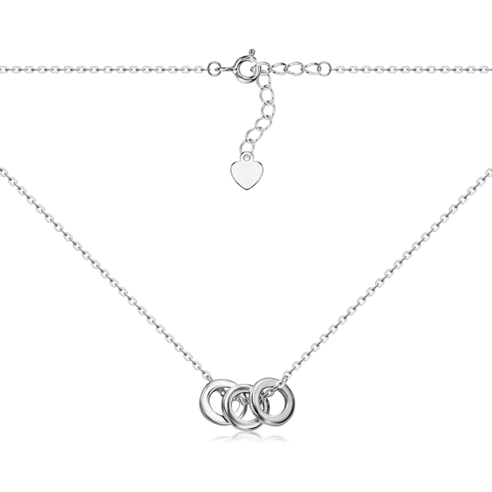 Срібне кольє без вставки JC02316-K/12/1