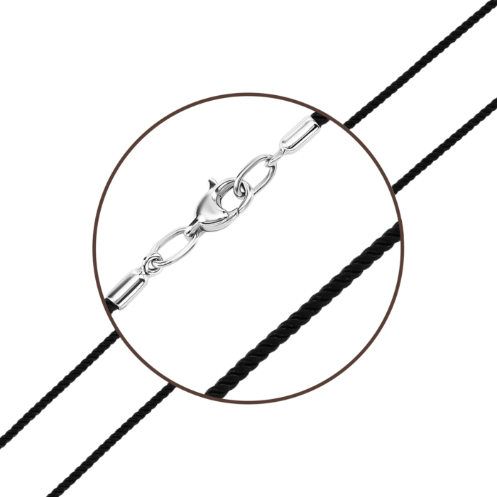 Ювелірний шнурок із золотим замком. Артикул UG5710584510202