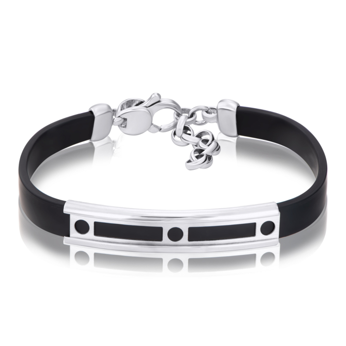 Каучуковий браслет. Артикул BRBXU000043-B/12