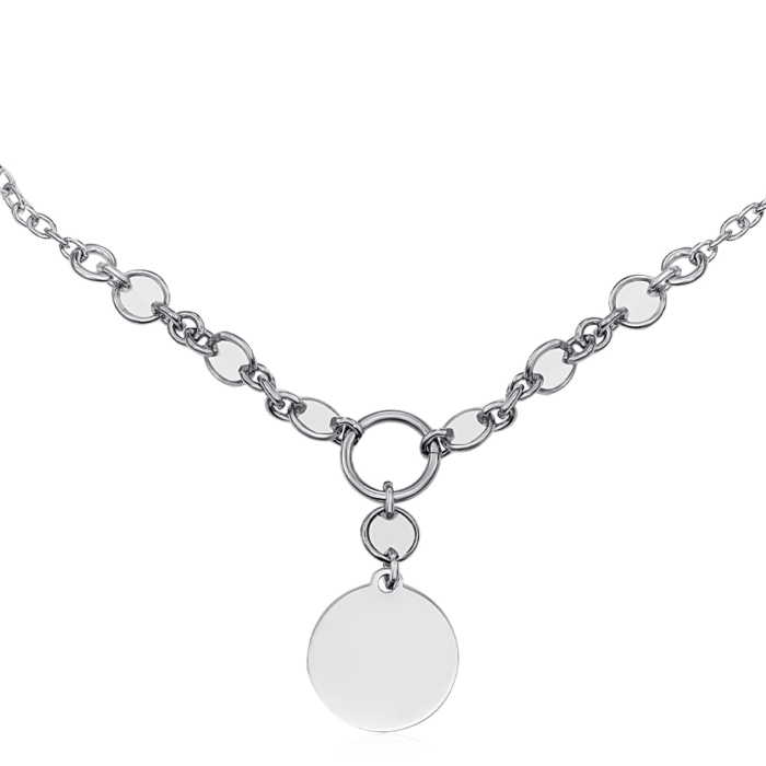 Срібний браслет без вставки. Артикул KCV219_BR-B/12