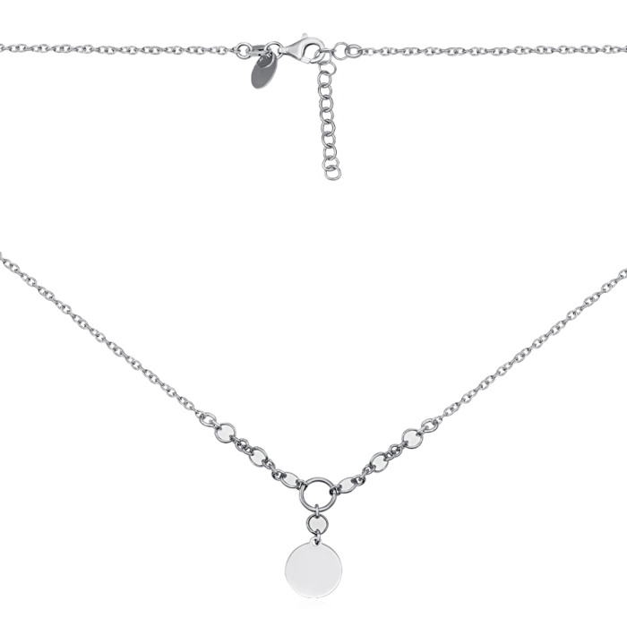 Серебряное колье. Артикул KCV219_CL-K/12