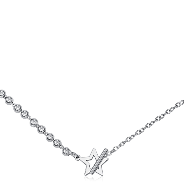 Серебряное колье. Артикул KCV257_CL-K/12