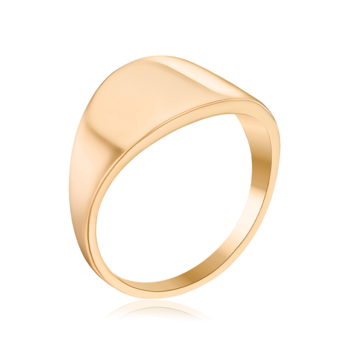 Золота каблучка без вставки M-136-R/01