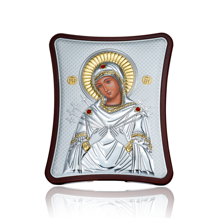 Серебряная икона. Артикул MA/E1414/1X