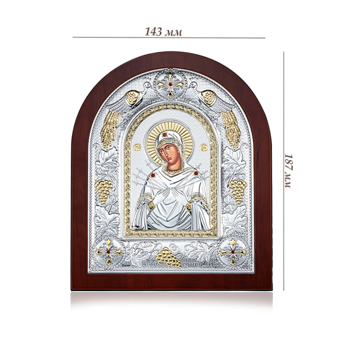 Срібна ікона. Артикул MA/E3114AX
