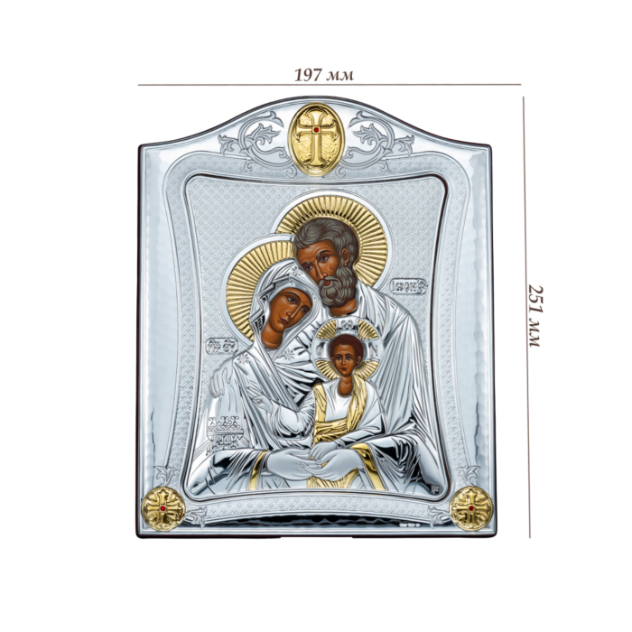 Срібна ікона. Артикул MA/E3405/1X