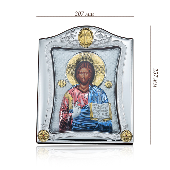 Срібна ікона. Артикул MA/E3407/1X-CK