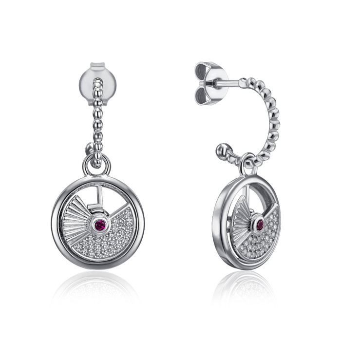 Серебряные серьги с фианитами. Артикул ME15287A-E/12/1514