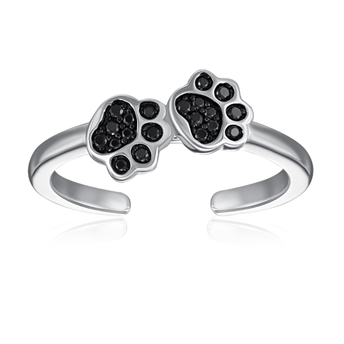 Серебряное кольцо с фианитами. Артикул ML14437A-R/12/526