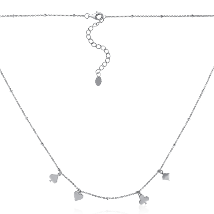 Серебряное колье. Артикул MN12206AA-K/12