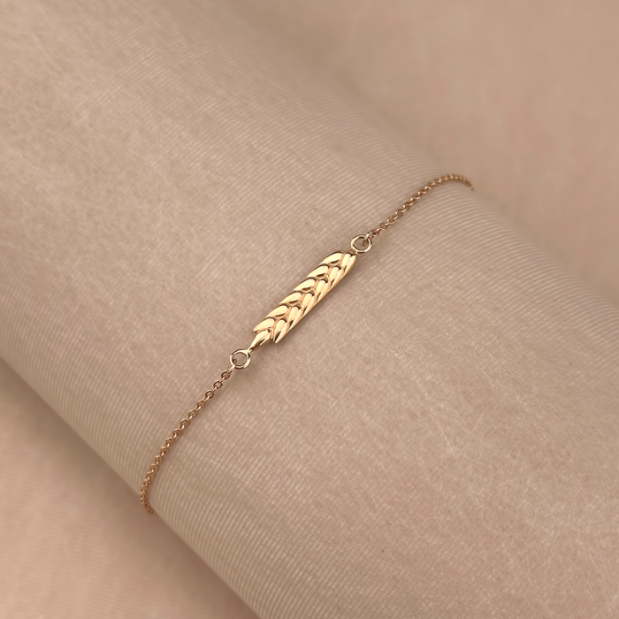 Золотой браслет без вставки 07137/01/0