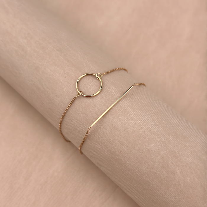 Золотой браслет без вставки 07170/01/0