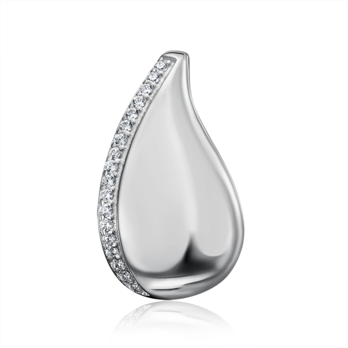 Срібна підвіска з фіанітами. Артикул MP14416A-P/12/1