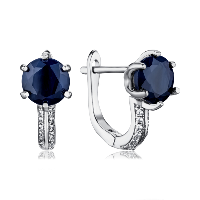 Серебряные серьги. Артикул NA-382-E/12/8833