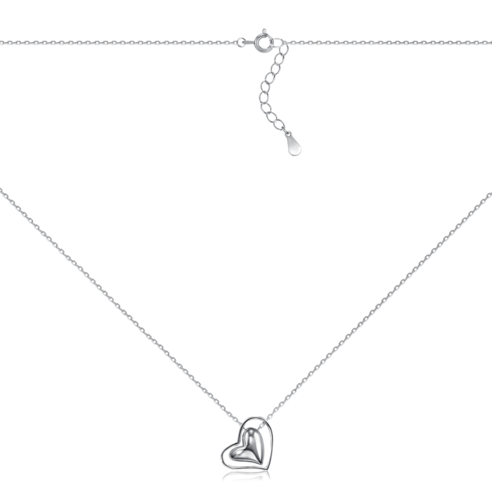 Серебряное колье. Артикул NE13945-K/12