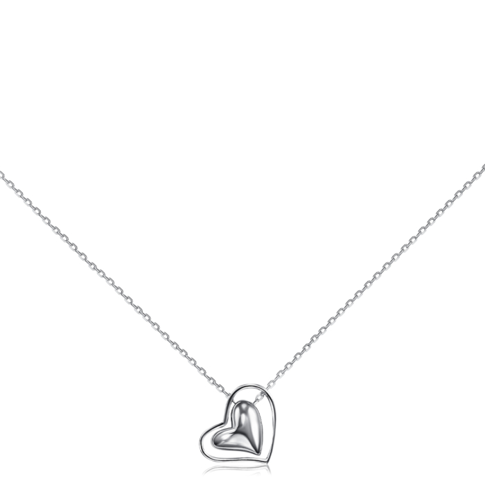 Серебряное колье. Артикул NE13945-K/12