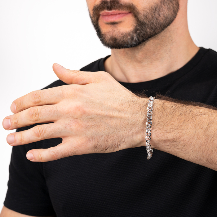 Серебряный браслет. Артикул NONNA-B/12