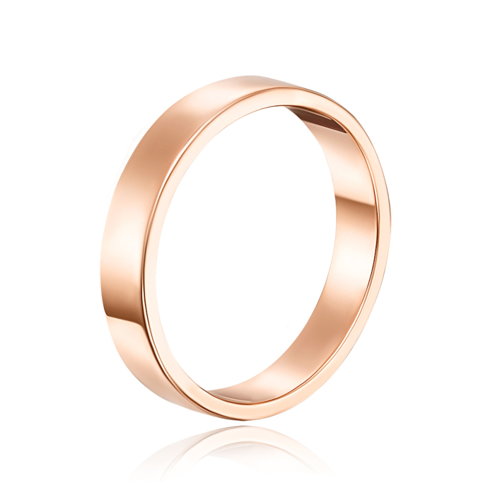 Обручальное кольцо. Европейская модель. Артикул 10104