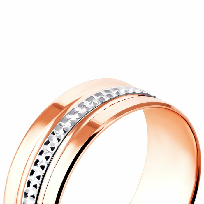 Обручка з алмазною гранню. Артикул UG510/0338/01/01/01 (10212)