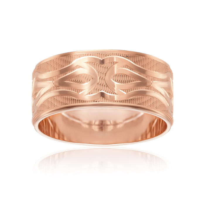 Обручка з алмазною гранню. Артикул 10101/16