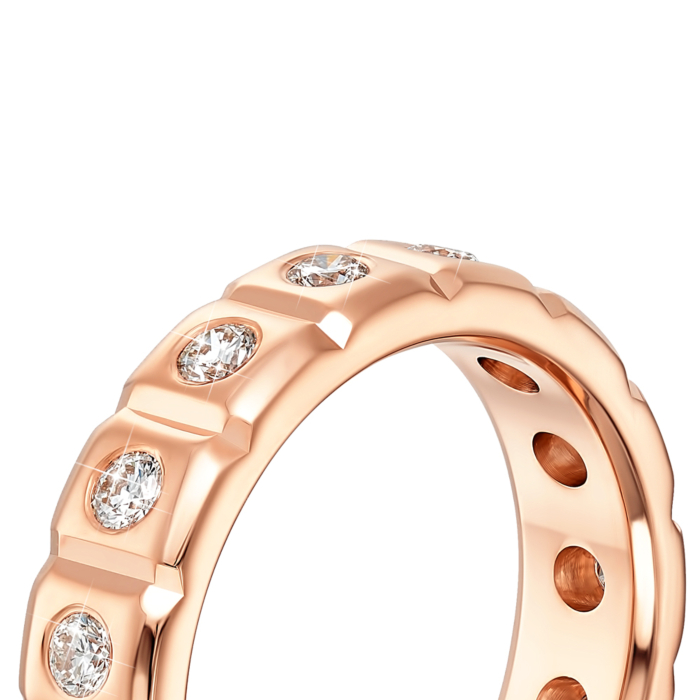 Обручка з діамантами. Артикул 10003/2.25