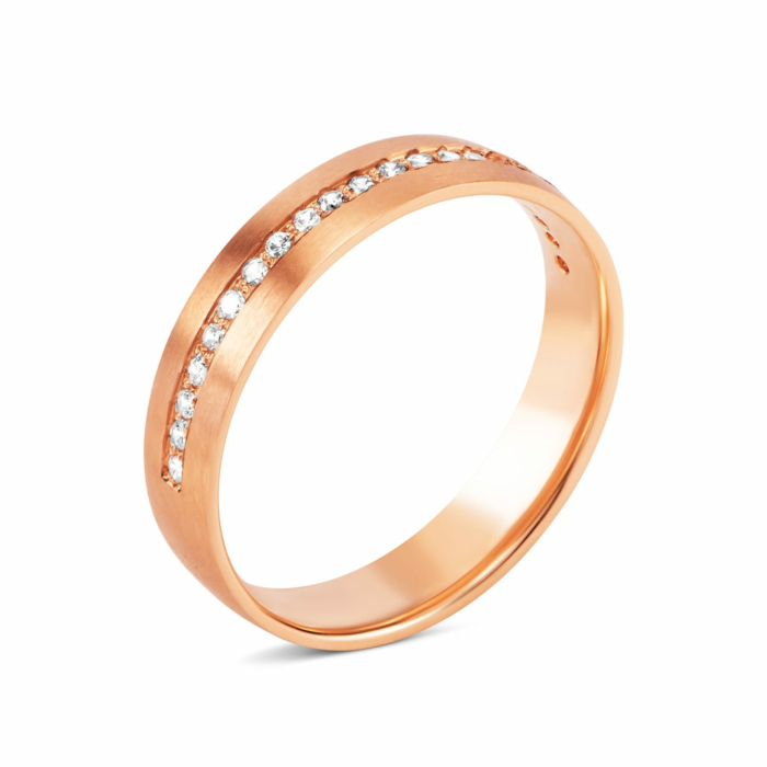Обручка з фіанітами. Артикул UG511/0381/00/01/01 (8061/01/1)