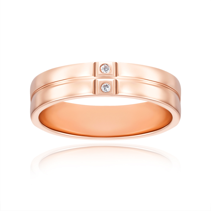 Обручка з фіанітами. Артикул 10129