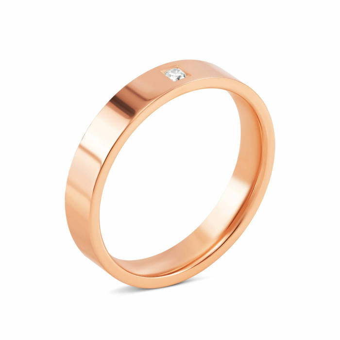 Обручка з фіанітом. Артикул UG511/0353/00/01/01 (8060/01/1)