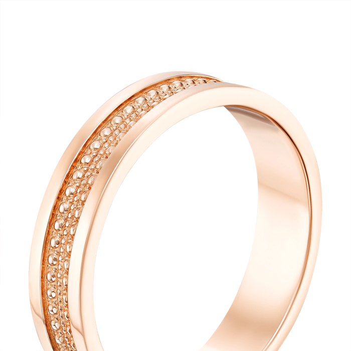 Обручальное кольцо без вставки. Артикул 10176/01/0