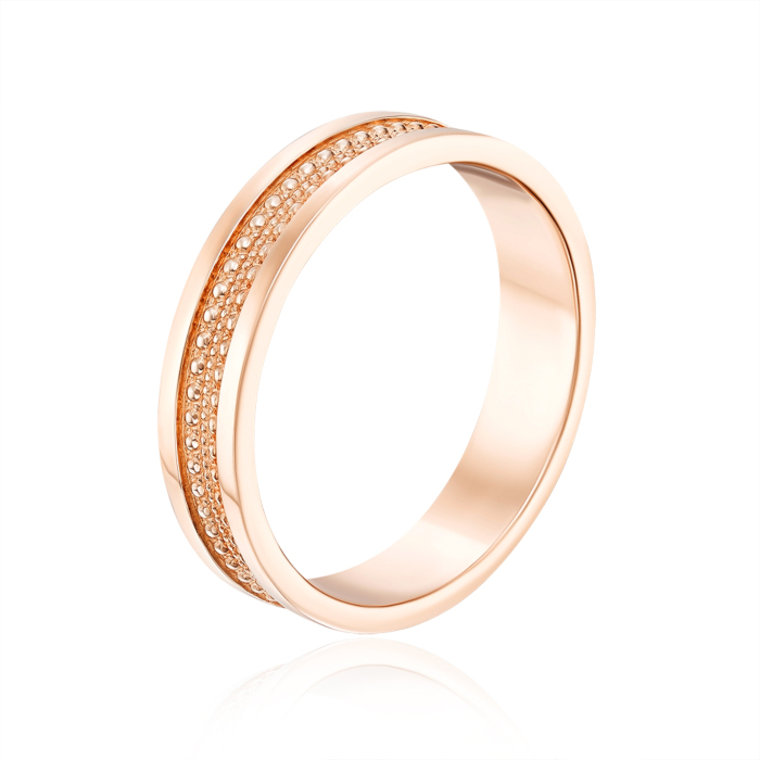 Обручальное кольцо без вставки. Артикул 10176/01/0