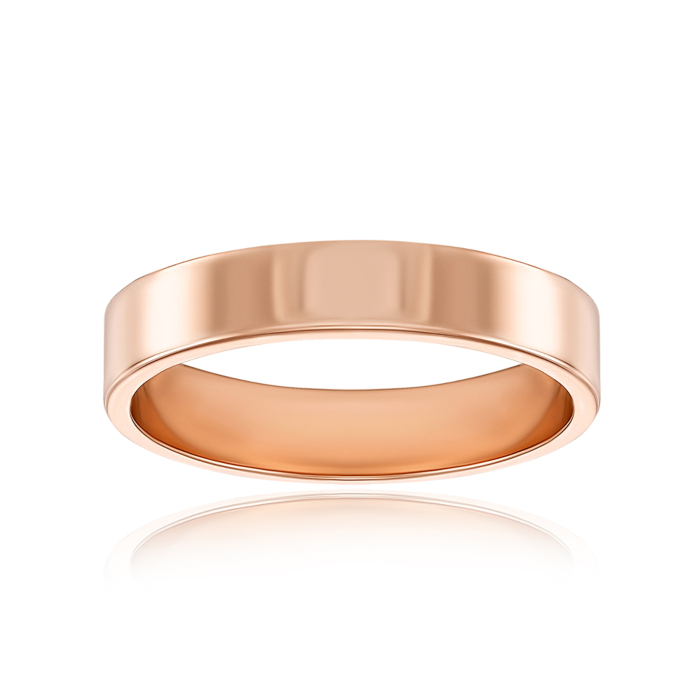 Обручальное кольцо. Европейская модель. Артикул 10104/1