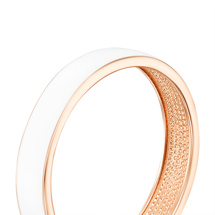 Обручальное кольцо с эмалью. Артикул 100020-1/01/0/483