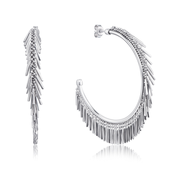 Серебряные серьги. Артикул OCFXD000055-E/12