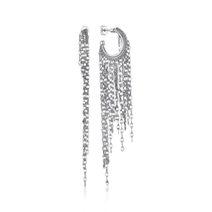 Серебряные серьги OCFXD000127-E/12