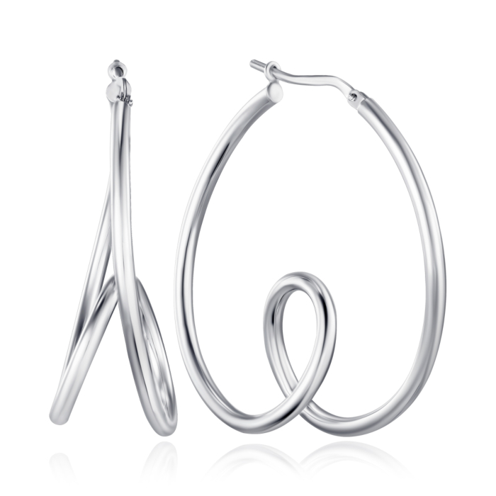 Серебряные серьги. Артикул OF036-0005-E/12