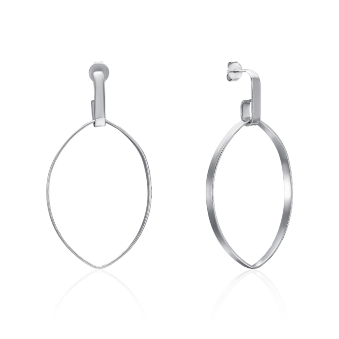 Серебряные серьги. Артикул ORT  8936 RH-E/12